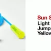 Light Up Jump Rope Yellow/Blue - Sun Squad™: Lightweight PVC Skipping Rope