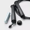 2" Weighted Jump Rope - Black - All In Motion™: Polypropylene, TPR, TPU