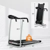Costway 2 HP Up to 7.5MPH Folding Treadmill Motorized Running Machine 12 Preset Program & LCD Display Screen