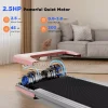 DeerRunWalking Pad 300lb,Under Desk Treadmillwith Remote Control ,2 in 1 Portable Walking Pad Treadmill for Home/Office/Exercise