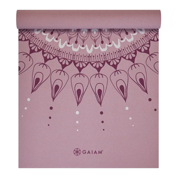 Gaiam Printed Yoga Mat - (4mm)
