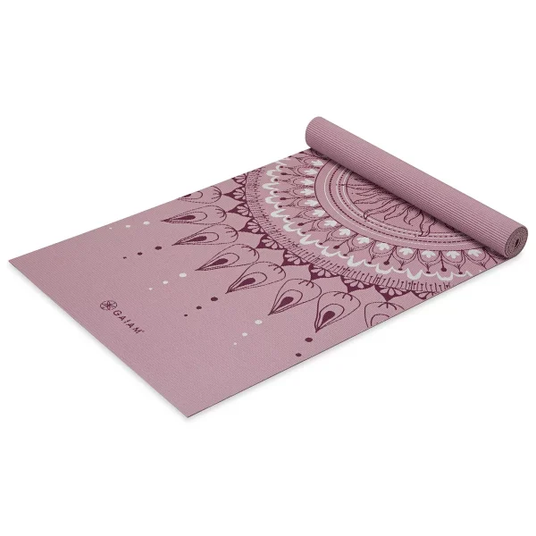 Gaiam Printed Yoga Mat - (4mm)
