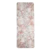 Blogilates Vegan Suede Yoga Mat Mystical Moment – White (6mm): Floral TPE Pilates Mat